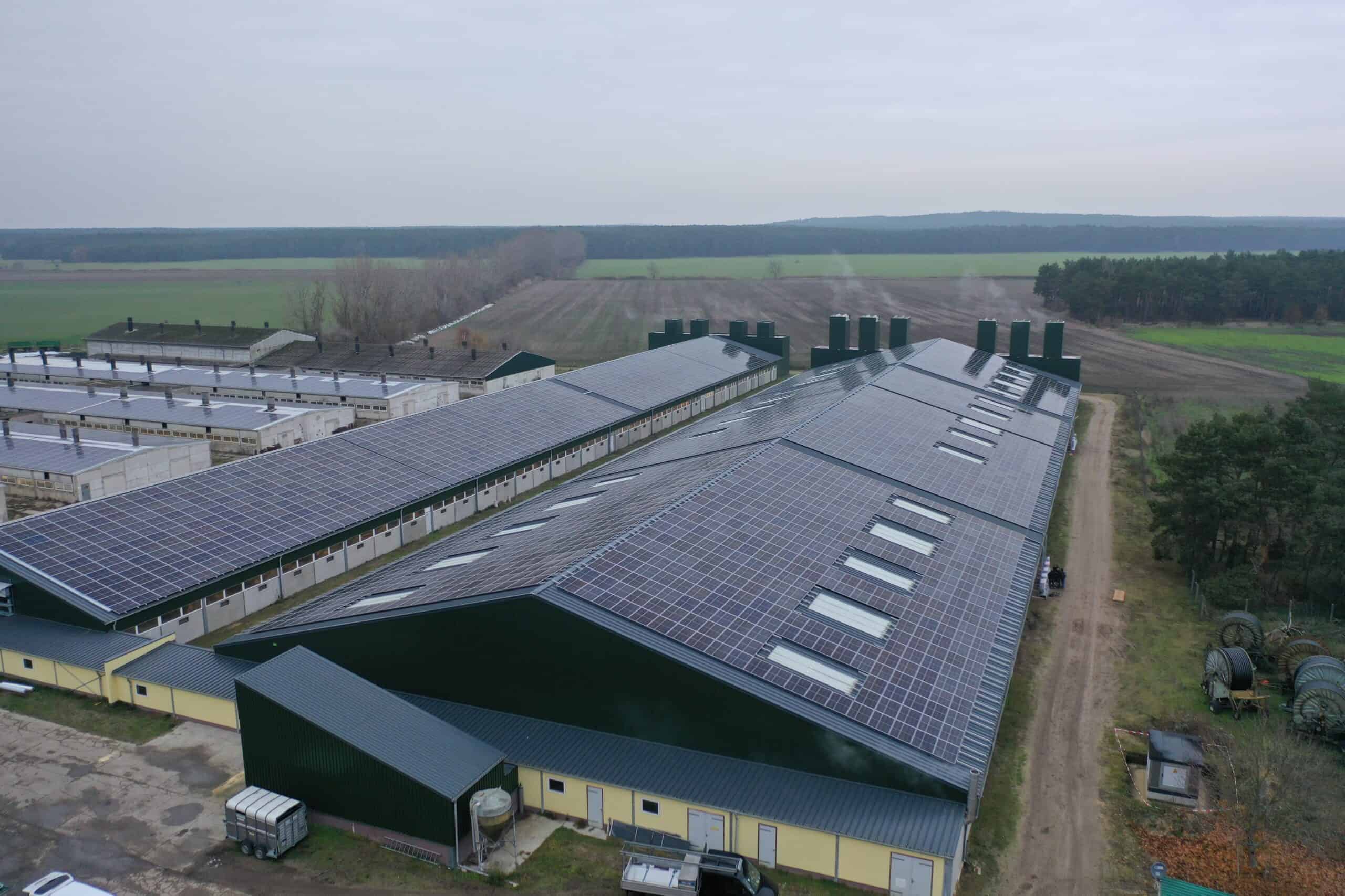 1,5 Megawatt PV-Aufdachanlage in Wulkau fertiggestellt 